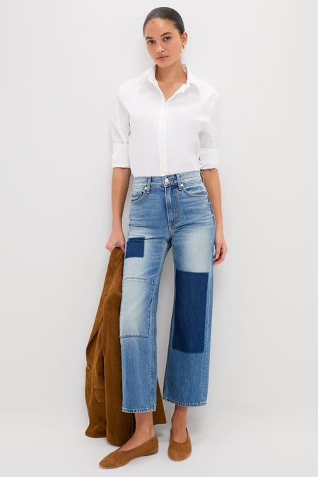 Time Lapse Dylan Ankle High Rise Straight