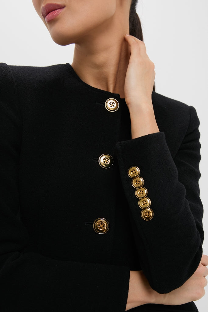 Black Jessup Jacket | Veronica Beard
