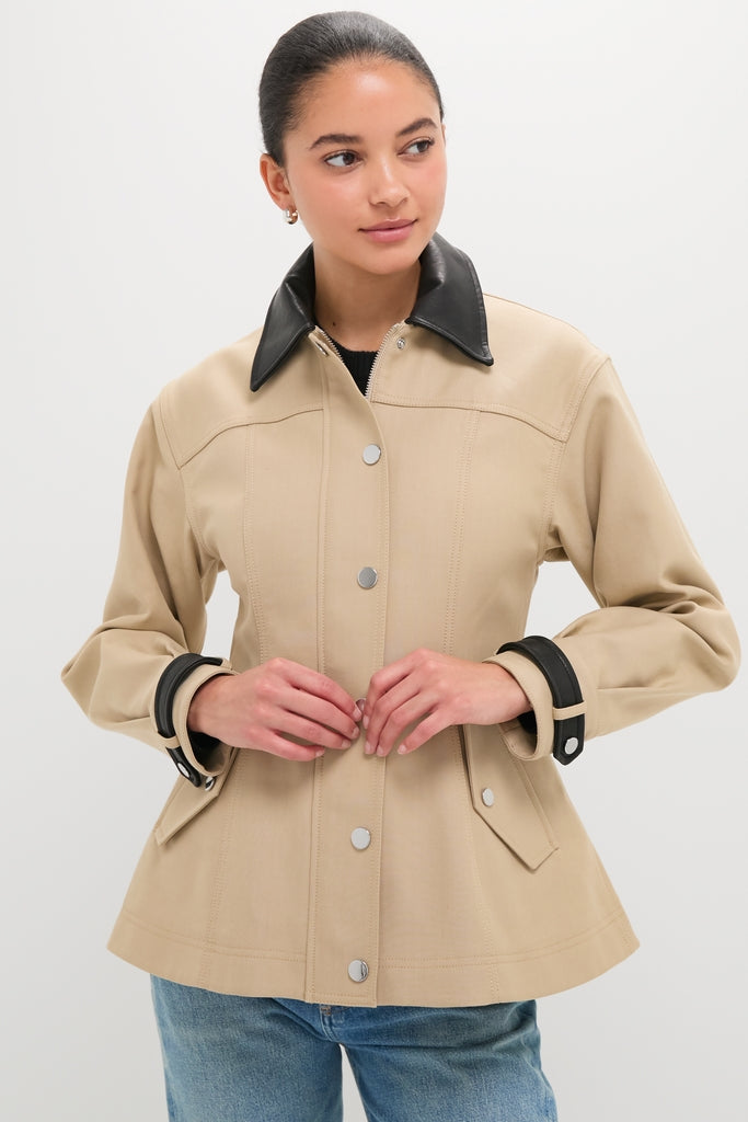 Sand Talla Jacket | Veronica Beard