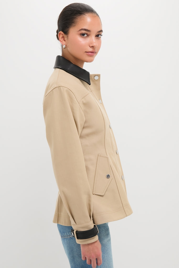 Sand Talla Jacket | Veronica Beard