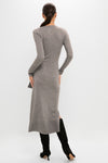 Medium Heather Grey Salomez Knit Dress