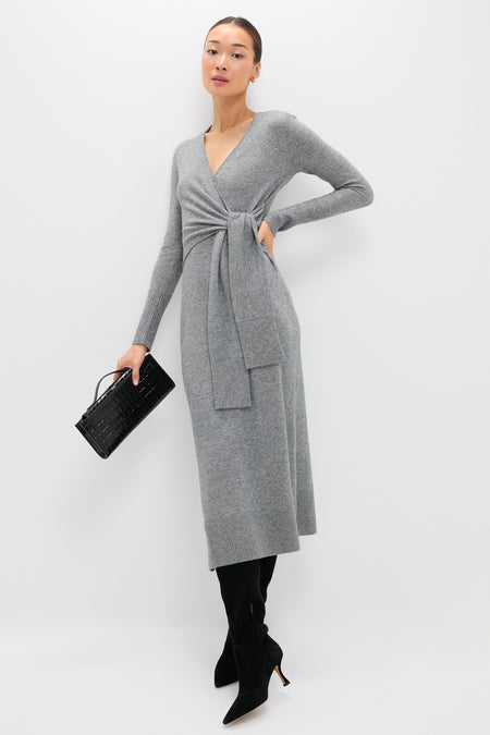 Medium Heather Grey Salomez Knit Dress