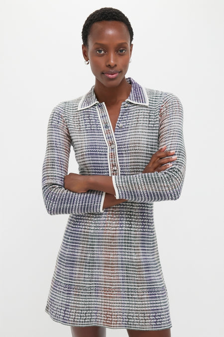 Dark Hunter Green Multi Lauper Dress