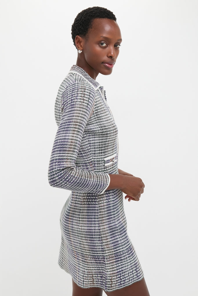 Dark Hunter Green Multi Lauper Dress