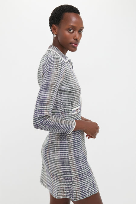 Dark Hunter Green Multi Lauper Dress