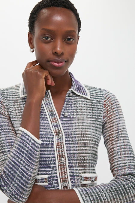 Dark Hunter Green Multi Lauper Dress