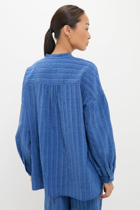 Shadow Stripe Juliette Button Down