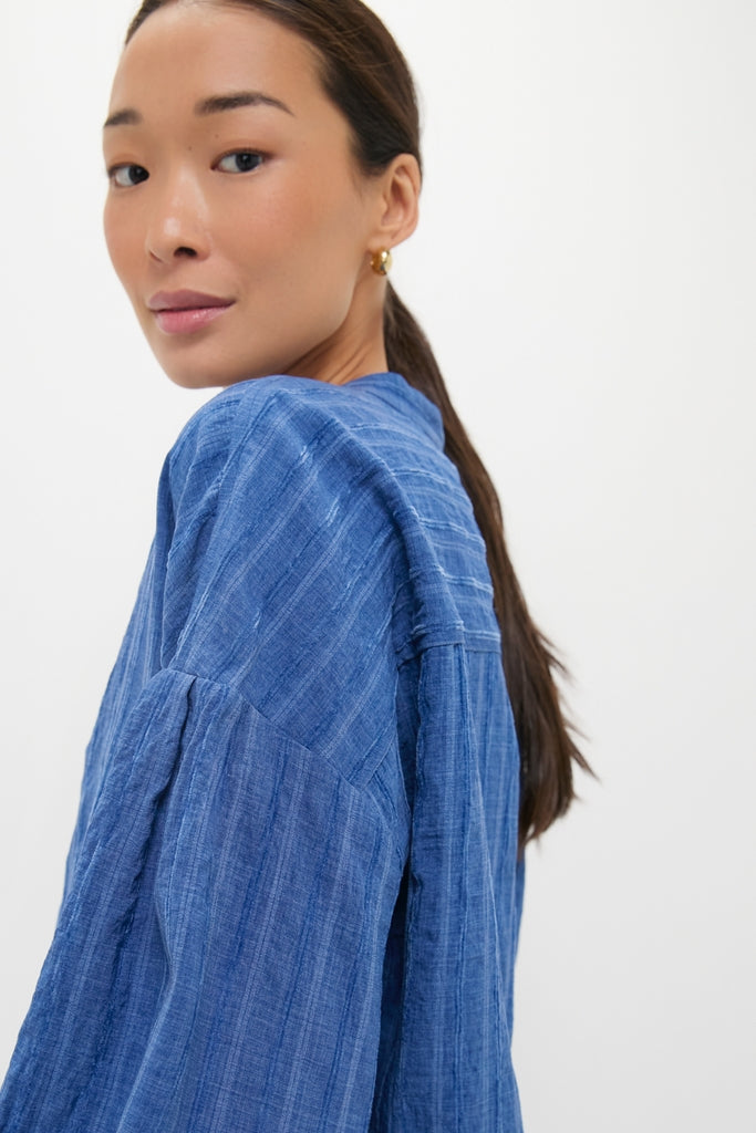 Shadow Stripe Juliette Button Down