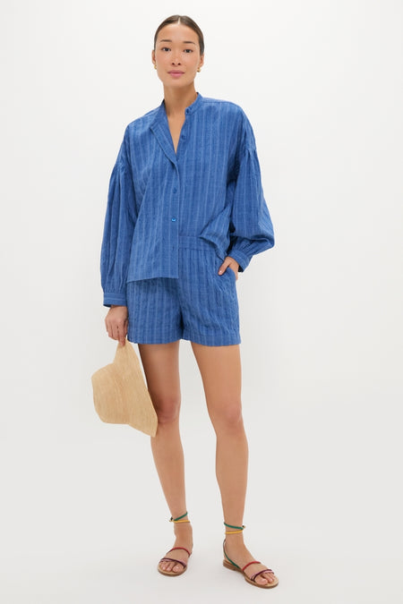 Shadow Stripe Juliette Button Down