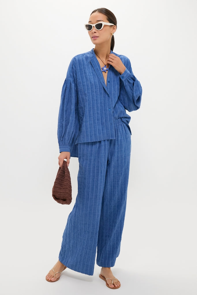 Shadow Stripe Olivia Pull on Pants | Tuckernuck