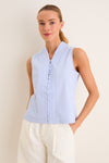 French Blue Lucy Top
