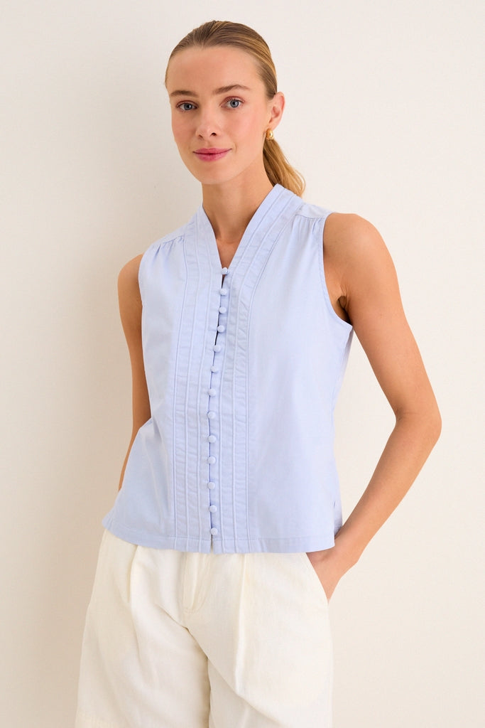 French Blue Lucy Top