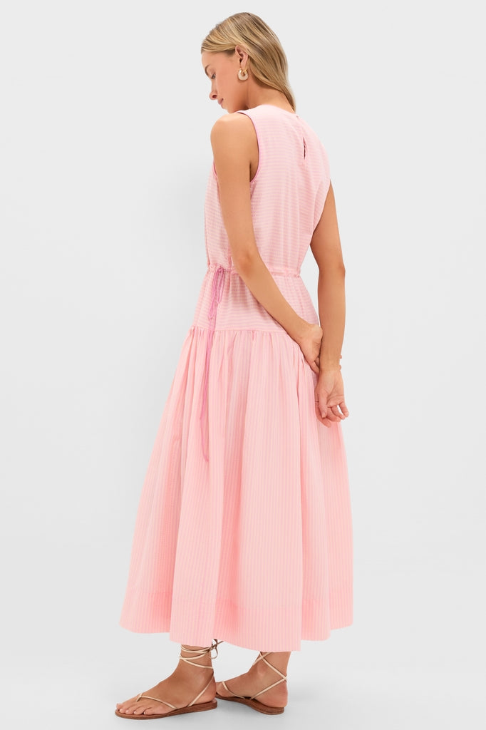 Tuckernuck Pink Peach Charlotte Maxi Dress Pink Peach / M Tuckernuck Pink Peach Charlotte Maxi Dress Pink Peach / M