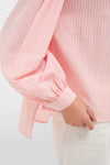 Pink Peach Juliette Button Down