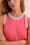 Coral Performance Jersey Tilden Tank