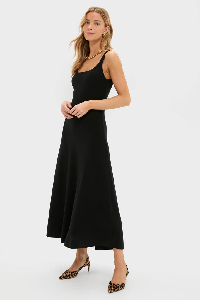 Black Knit Barrington Dress