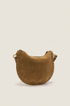 Taupe Oskan Soft Zip Shoulder Strap