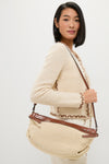 Natural and Cognac Winna Day Shoulder Strap