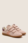 Pale Pink and Peach Beth Sneakers