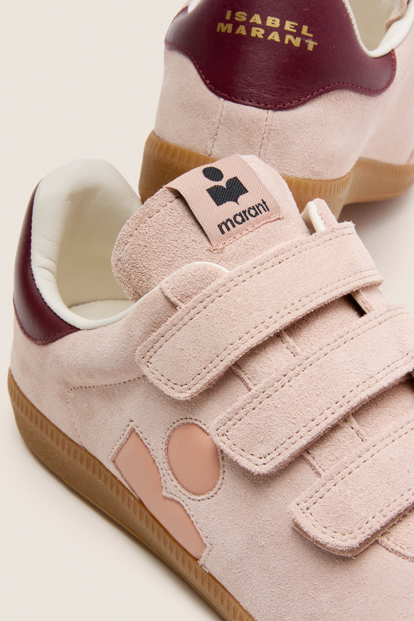 Pale Pink and Peach Beth Sneakers