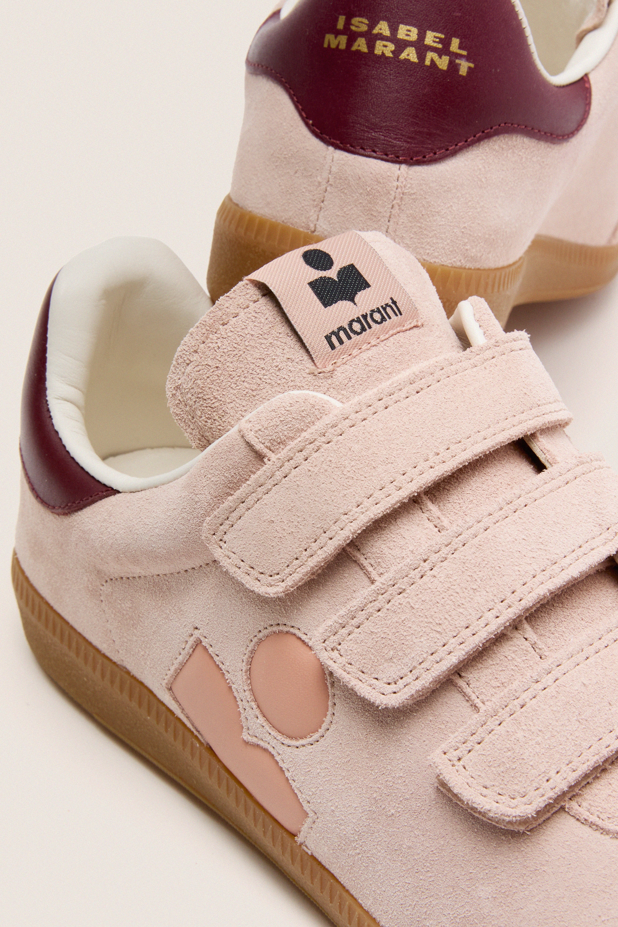 Pale Pink and Peach Beth Sneakers
