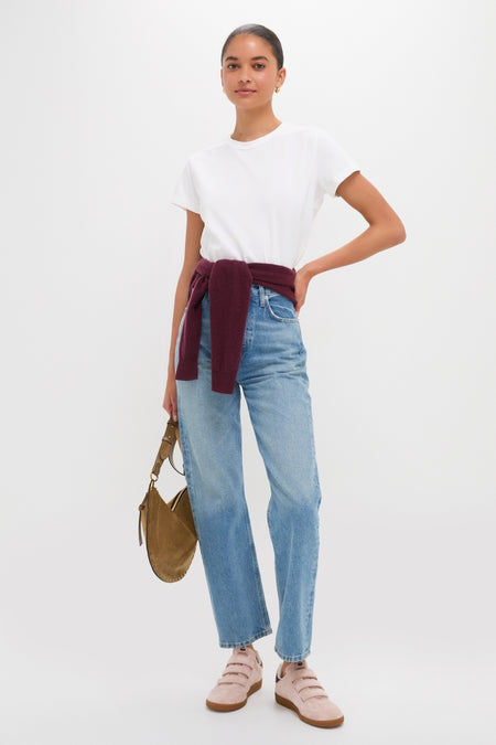 Pale Pink and Peach Beth Sneakers