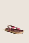 Multicolor Burgundy Gypso Sandals