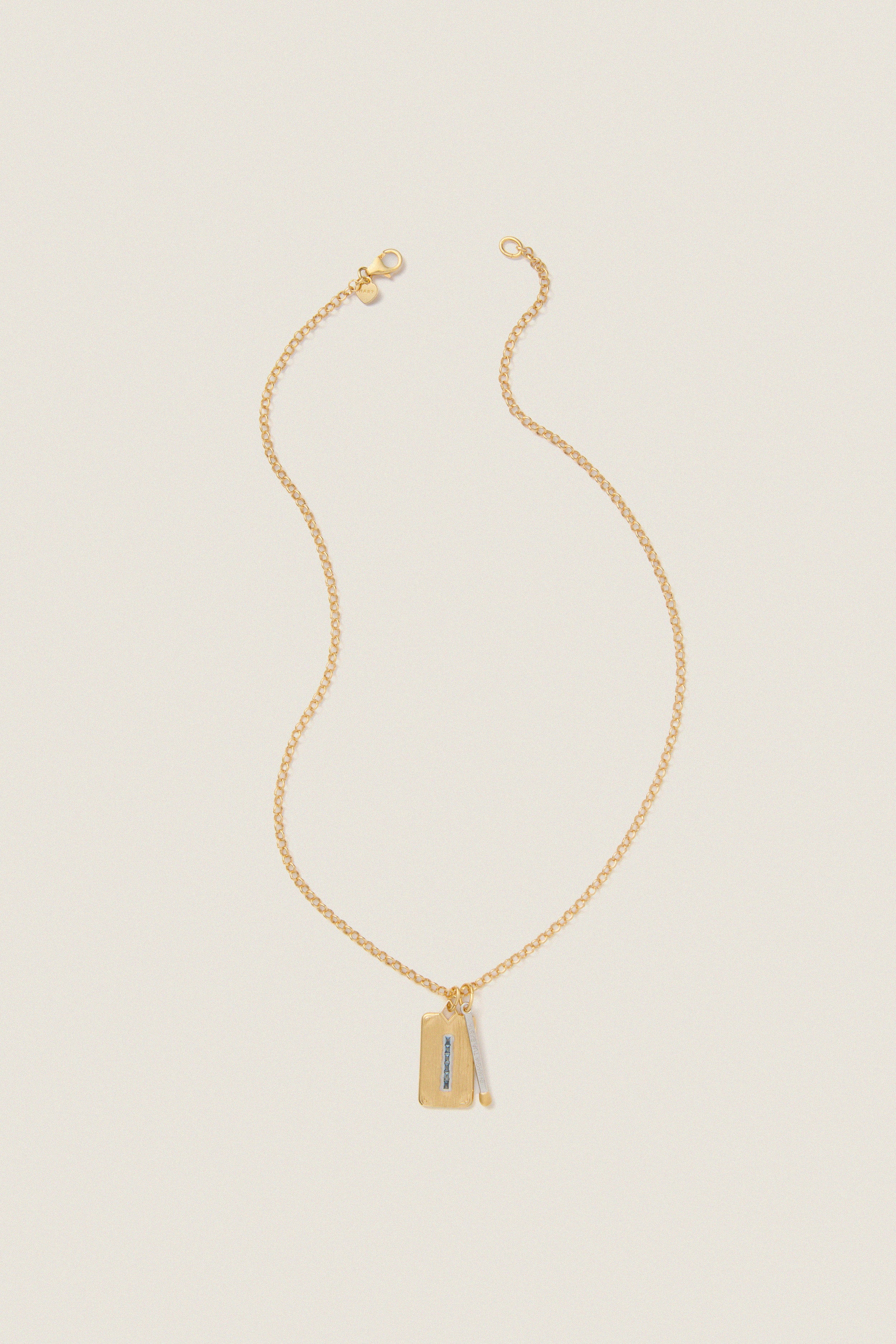 Gold Carpe Diem Necklace