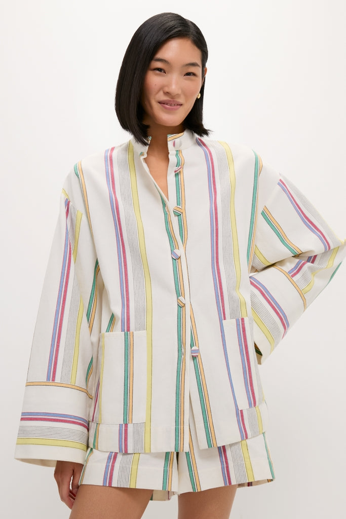 Isla Stripe Loren Jacket | Tuckernuck