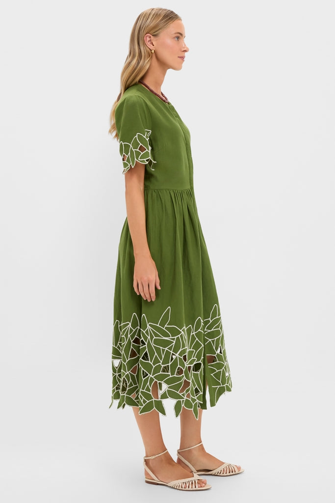 pilar linen shirt dress Michael Stars Pilar Linen Shirt Dress In Pomodoro