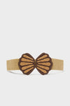 Sand and Chocolate Boho Seashells Belt