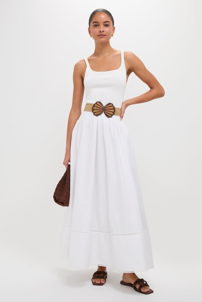 Sand and Chocolate Boho Seashells Belt