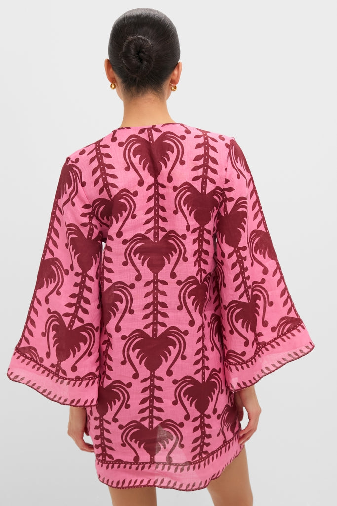 Pink and Cherry Wild Savannah Tunic Dress
