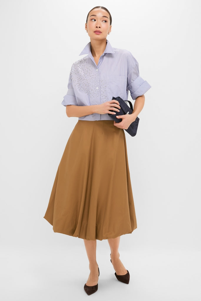 British Khaki Full Intentions Skirt