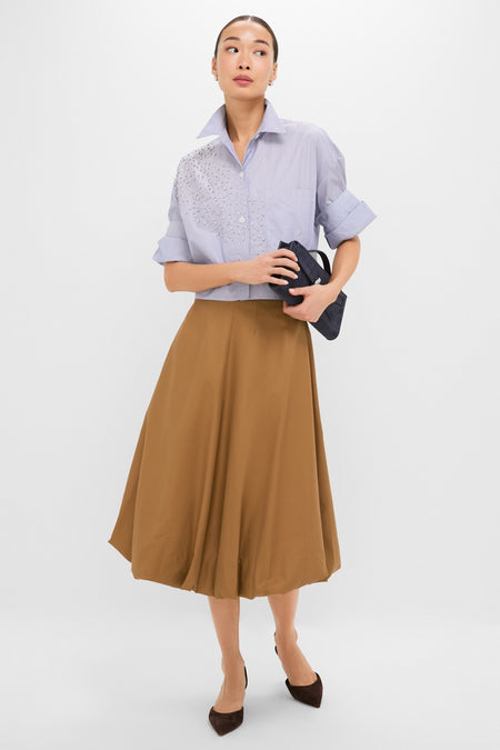 British Khaki Full Intentions Skirt