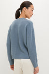 Seaside Cropped Cashmere Cocoon Cardigan