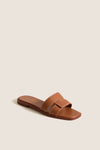 Cognac Leather Muse Sandals