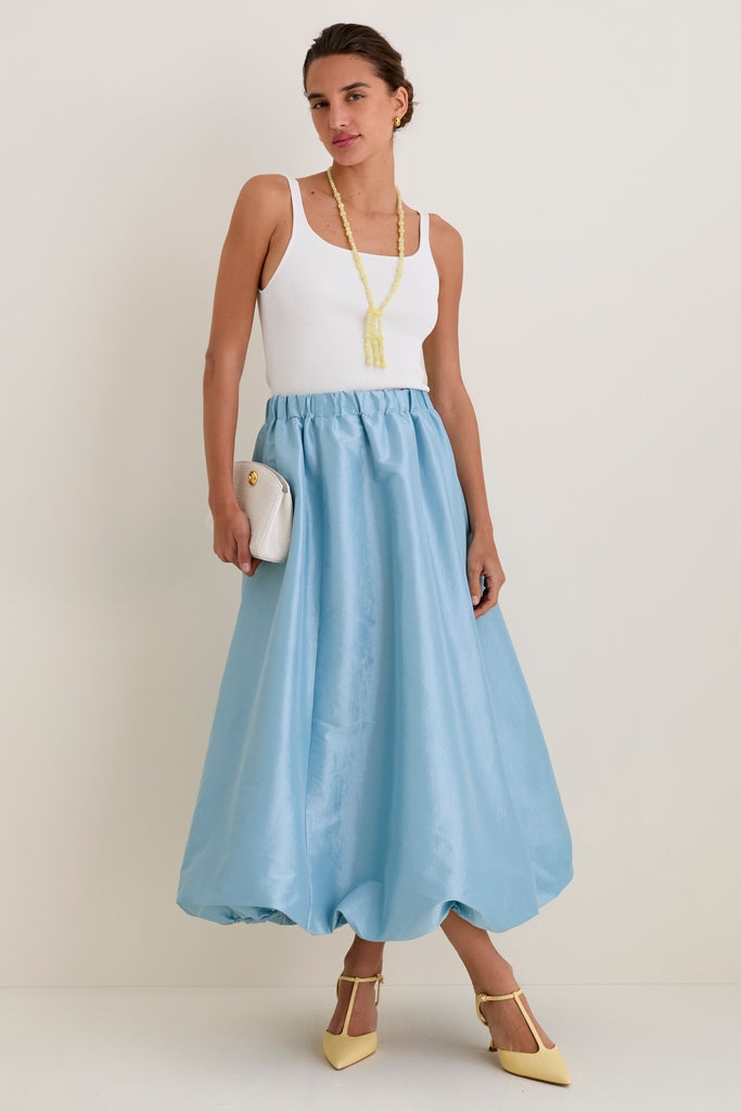 Butter Yellow Leather Margot Heels