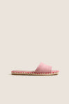 Rose Canvas Veronica Sandals