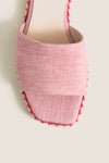 Rose Canvas Veronica Sandals