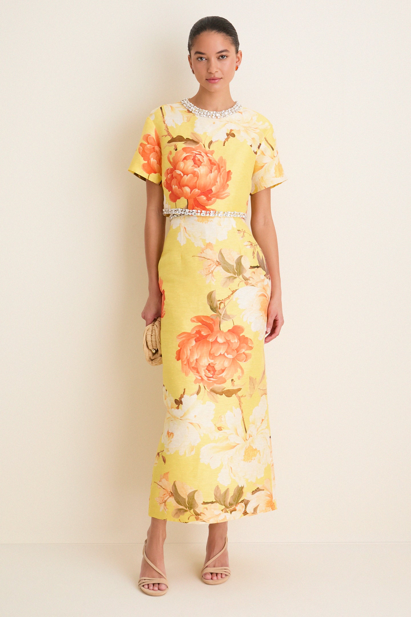 Nude Suede Scarlet Heels