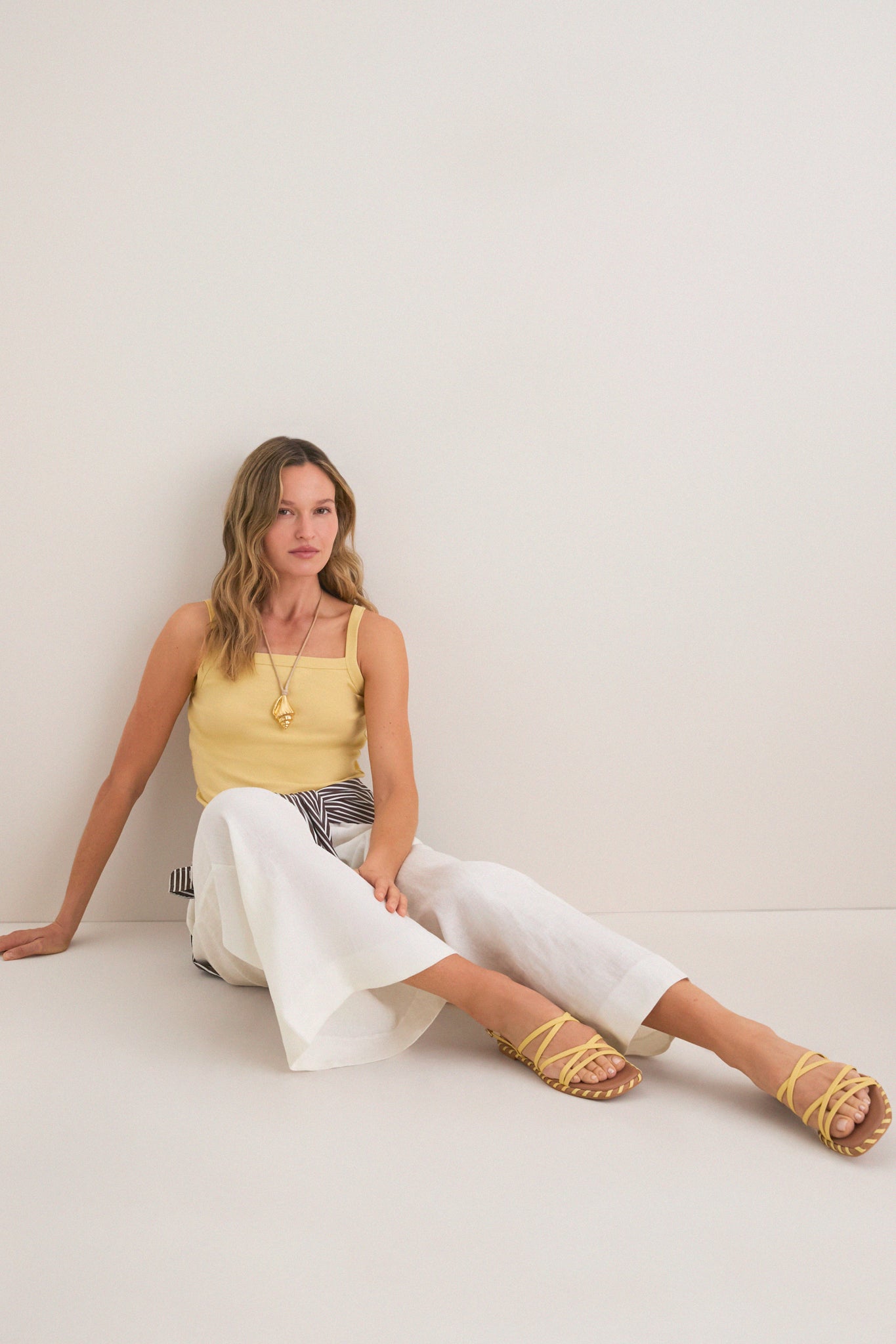 Butter Yellow Marley Sandals