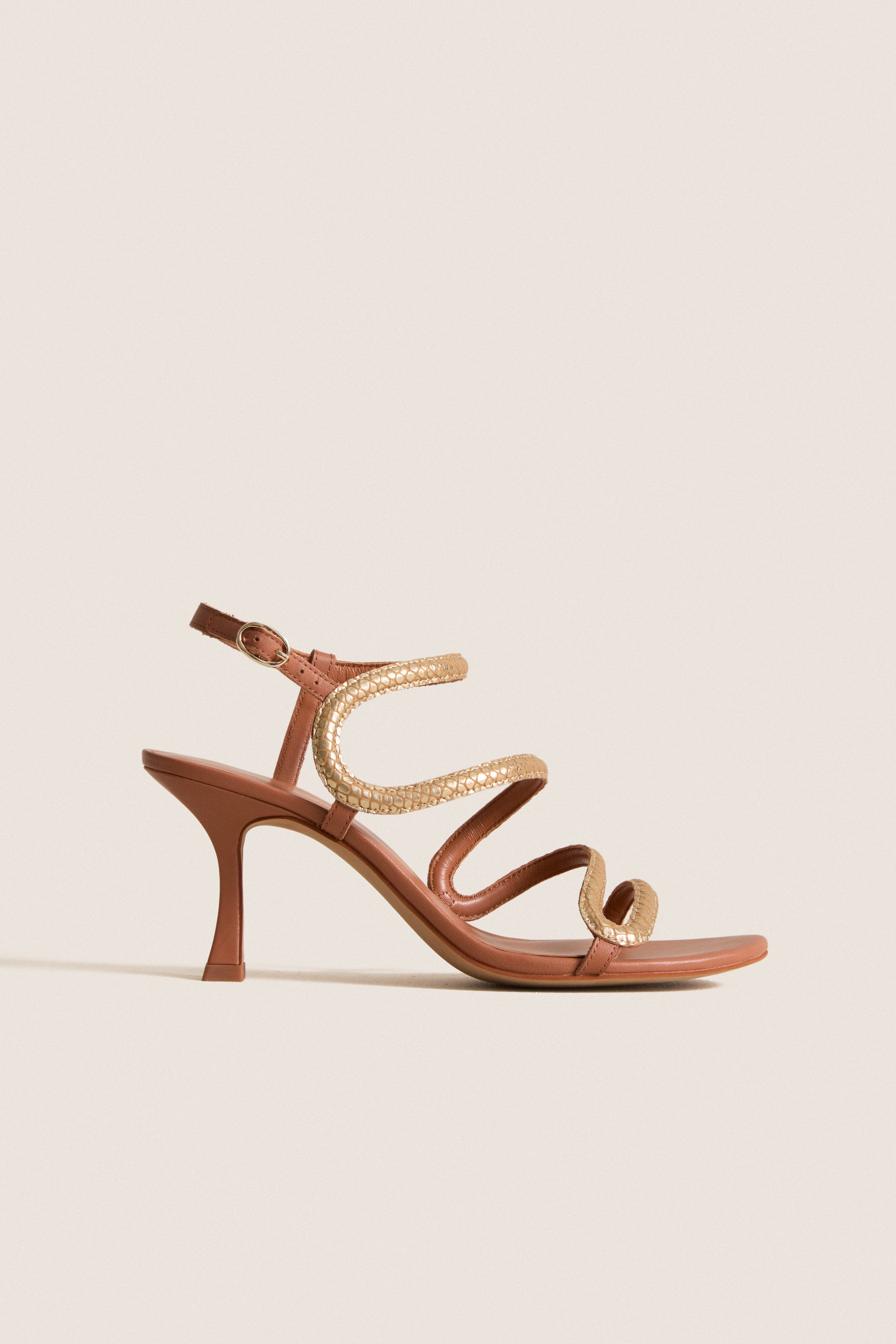 Champagne Lara Heels