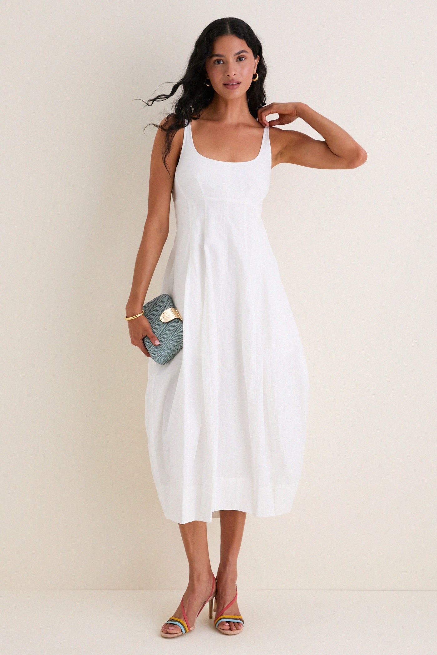 Rainbow Suede Scarlet Heels