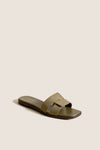 Olive Nubuck Muse Sandals