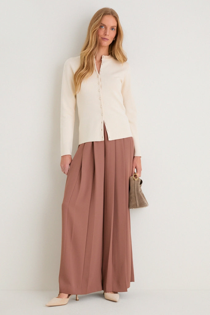 Nude Suede Mimi Heels