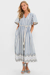 Harbour Stripe Jacquard Mandy Dress