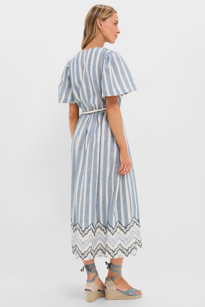 Harbour Stripe Jacquard Mandy Dress