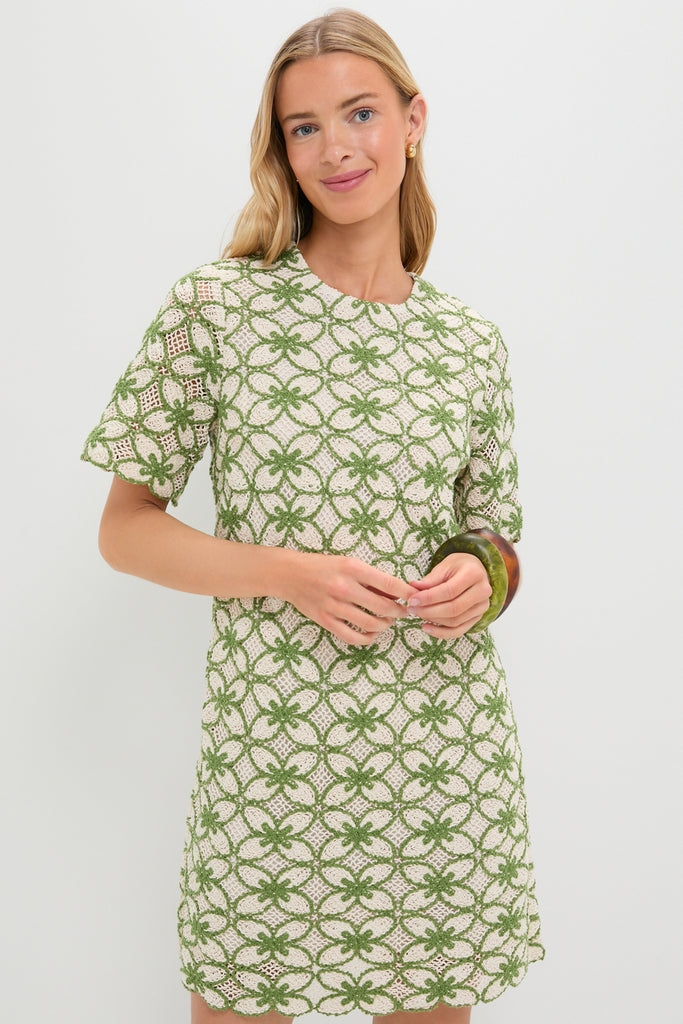 Tuckernuck Fern Crochet Belclaire Dress Fern Crochet / L