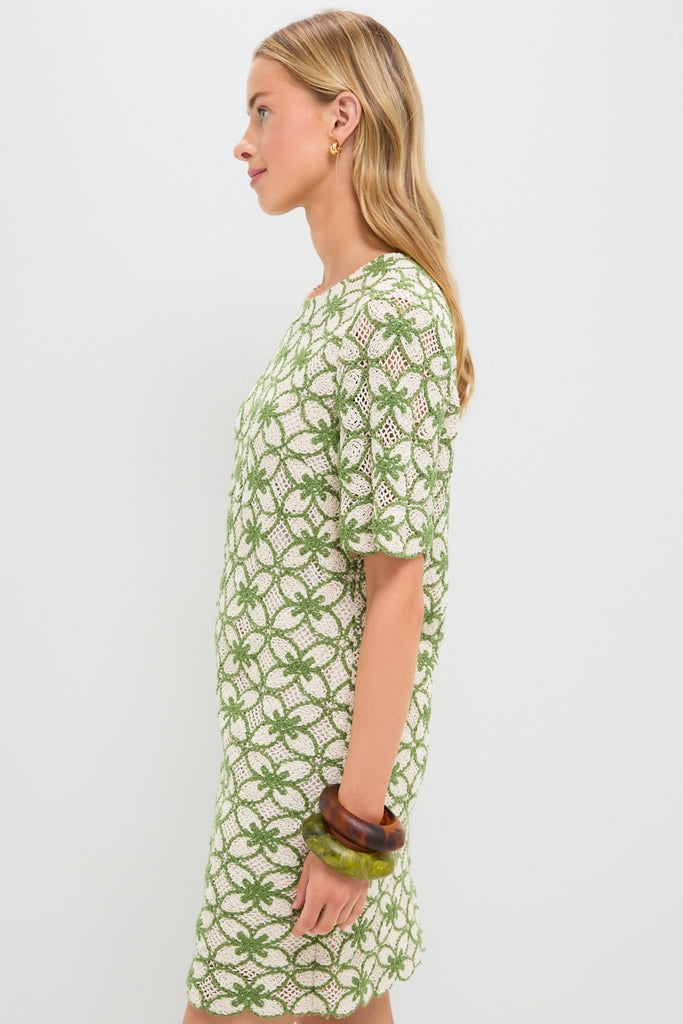 Fern Crochet Belclaire Dress